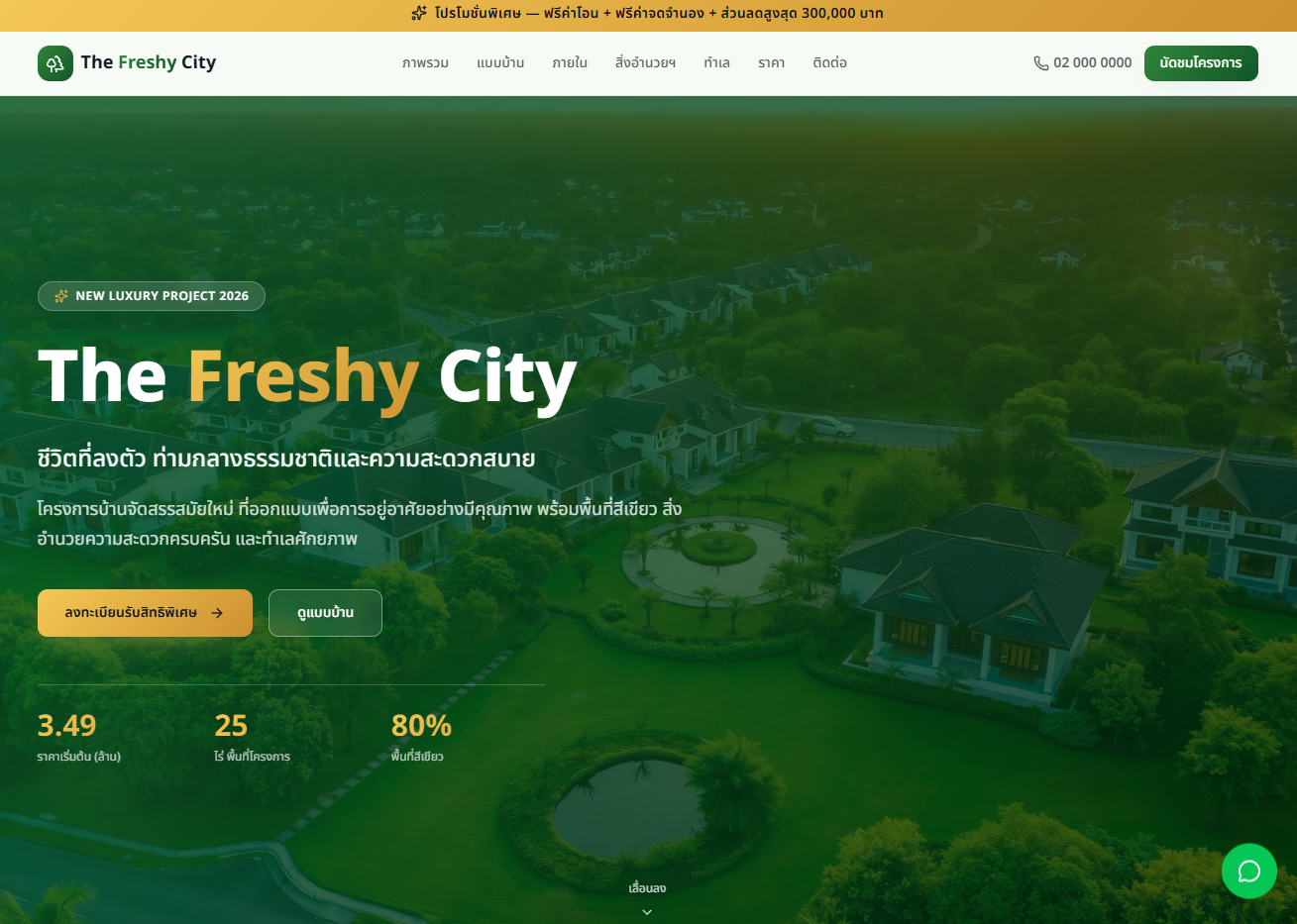 The Fresh City — ตัวอย่างผลงาน